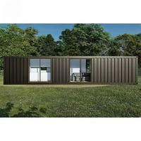 Maison préfabriquée modulaire en conteneur, personnalisable pour les applications résidentielles, commerciales, de bureaux/boutiques, camps de travailleurs, chantiers