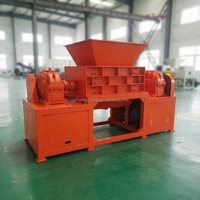 Broyeur industriel multi-axes Shengzhong pour le recyclage des déchets de caoutchouc, plastique, bois, métaux, fûts et pneus, à quatre arbres