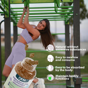 Gomitas de Aceite de Orégano OEM con Aceite de Semilla Negra, Suplementos de Aceite de Orégano con Saúco, Hoja de Olivo, Zinc, Vitamina D3 y Vitamina E - Product Image 5