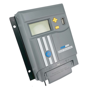 ตัวควบคุ<span class=keywords><strong>ม</strong></span>การชาร์จพลังงานแสงอาทิตย์ Solar 10A MPPT พร้อ<span class=keywords><strong>ม</strong></span>จอ LCD แสดงผลอัตโนมัติ รองรับแรงดันไฟฟ้าสูงสุด 150V สำหรับระบบพลังงานแสงอาทิตย์ขนาดเล็ก รองรับแผงโซลาร์เซลล์สูงสุด <span class=keywords><strong>1</strong></span> แผง - Product Image 1