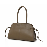 Sac Fourre-tout de Qualité Supérieure en Cuir Brillant, Sacs à Bandoulière d'Affaires Grande Capacité pour Femmes, Sacs à Main avec LOGO Personnalisé