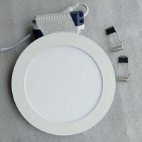 Panneau LED rond 3W-24W IP44 encastré Slim Focus pour bureau à domicile