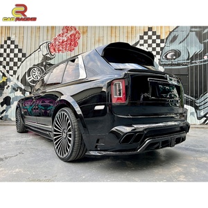 Kit carrosserie en fibre de carbone sèche forgée style MSY, pare-chocs, capot, diffuseur arrière, aileron arrière pour Rolls-Royce Cullinan - Product Image 6