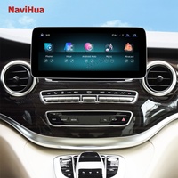 Autoradio GPS Navigation sans fil Carplay Android Auto Stéréo pour Mercedes-Benz W204 W205 GLA a CLA W207 W212 GLK CLS