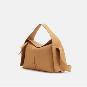 Elegent Design Ladies Genuine Leather Handbag 100% Leather Fashion Tote Bag 2025 Trendy Hobo Bag Small &amp; <strong>Medium</strong> <strong>Purse</strong> - Product Image 2