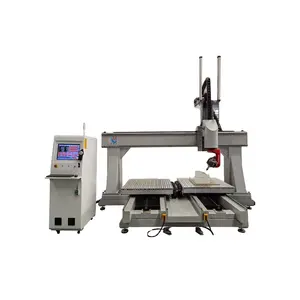 UBO çin tedarikçisi 5 eksen cnc ahşap işleme makinesi yönlendirici cnc router 5 eksen kafa alüminyum akrilik ahşap kesme için satış