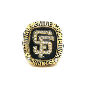 Anillo de Campeonato de Béisbol de la Liga Nacional de los Gigantes de San Francisco de <span class=keywords><strong>2002</strong></span>, al por Mayor/Personalizado - Product Image 1