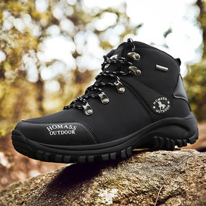 Scarpe da Trekking <span class=keywords><strong>Uomo</strong></span> Stivali Outdoor Impermeabili Invernali a Collo Alto Sneakers da Alpinismo Scarponi da Caccia Scarpe da Ginnastica in PU per <span class=keywords><strong>Uomo</strong></span> Adulto 587 - Product Image 5
