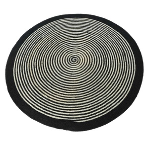 New Design Export Quality 100% Natural Eco Friendly Jute <b>Rugs</b> Fully Customizable Multicolor <b>Round</b> Area <b>Rugs</b> From Bangladesh - Product Image 4