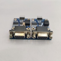 Módulo convertidor de señal RS232 a TTL de 3.3V con aislamiento de potencia, puertos serie RS232, conectores macho o hembra