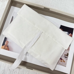 Chuanghua Factory Price Organic Cotton Recyclable <b>Envelope</b> Shoe Bags Dust Bag Custom Jewelry Bag - Product Image 2