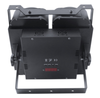 MGOLighting Projecteur LED d'intérieur 4*100W Blanc Chaud Blanc Froid 4 Yeux pour Théâtre Studio Club Éclairage Scène DMX Événementiel