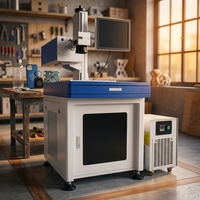 Nouvelle machine de marquage laser UV Sino Galvo à mise au point automatique 5W 3W, de table, programmable AI/DXF/BMP, haute productivité, prix usine