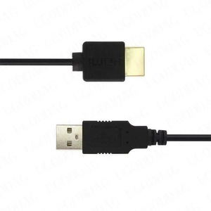สายยูเอสบีเป็น HDMI ยาว 50 ซม. 19.7 นิ้ว สำหรับคอมพิวเตอร์ ความละเอียด 1080p ปลอกหุ้ม PVC - Product Image 4