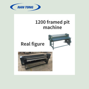 Máquina de montaje de papel Nan Tong 1200 semiautomática para equipos de encolado de papel - Product Image 5