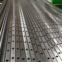 Rail linéaire CNC, guide linéaire à faible bruit, pièces d'imprimante 3D, roulement de guidage à rouleaux linéaires en acier inoxydable 100mm~4000mm