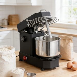 <span class=keywords><strong>Impastatrice</strong></span> Elettrica con Motore Brushless HM-5TD 5L/7L/10L con Testa Inclinabile e Ciotola Rimovibile in Acciaio Inox - Product Image 3