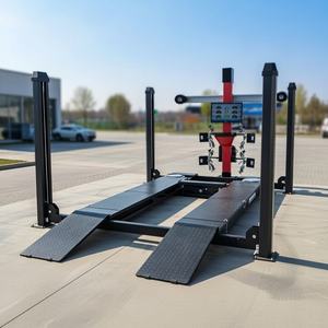 <span class=keywords><strong>Pont</strong></span> <span class=keywords><strong>élévateur</strong></span> hydraulique à quatre poteaux 5T de qualité supérieure pour centre de service automobile - Product Image 4