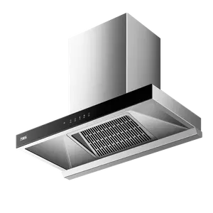 Ventilador de escape europeo superior para mantener la cocina libre de humo Campana de cocina Diseño atractivo de moda Campana de escape