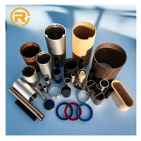 Profils en aluminium extrudé personnalisés de la série 6000, revêtement en poudre, anodisation, traitement de surface industriel, découpe, construction
