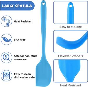 Logo Custom <b>Silicone</b> Spatula Wholesale Mini <b>Silicone</b> Spatula Small Silicon Spatula - Product Image 4
