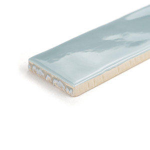 Piastrella Creta-25 Sky 5x25 cm 9 mm Lucida con Bordi Irregolari - Product Image 3