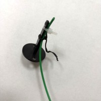 Support pour fibre optique pour fixer la fibre optique