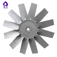 Haute efficacité pour le système d'écoulement de ventilateur d'extraction de ventilation pales de turbine de ventilateur incurvées axiales industrielles