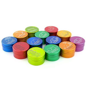 <b>Herb</b> <b>Grinders</b> 12 Pcs Colorful Metal Grinding Tools For Smoking Accessories - Product Image 1