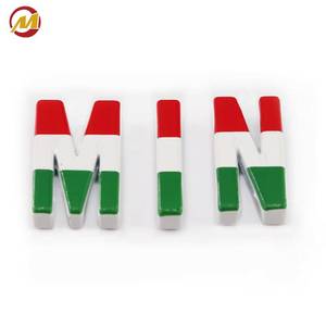 Metal slider <b>letter</b> set, available in red, white, green, perfect for decoration, craft projects, and customization - Product Image 3