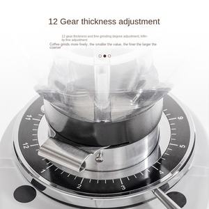 เครื่องบดกาแฟไฟฟ้าหน้าจอสัมผัสเครื่องบดเมล็ดกาแฟเครื่องบดเมล็ดกาแฟแบบอิตาลี - Product Image 3