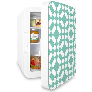 Mini réfrigérateurs portables de voiture pour la maison voiture hôtel dortoir utilisé cosmétiques Mini réfrigérateur 10L capacité Mini réfrigérateurs avec poignée - Product Image 6