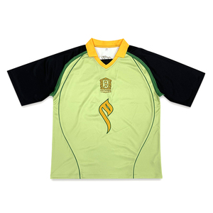 เสื้อฟุตบอลผ้าโพลีเอสเตอร์ตาข่ายแบบย้อนยุคเสื้อครอปไซส์ใหญ่พิเศษระบายอากาศได้ดี - Product Image 2