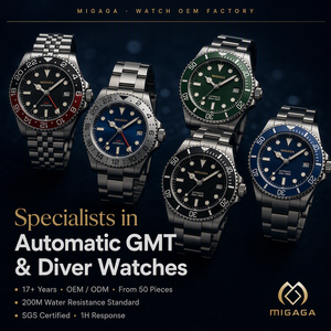 Orologio Subacqueo in <span class=keywords><strong>Acciaio</strong></span> Inossidabile OEM ODM con Logo Personalizzato, Argento e Nero, 20 Bar, Chiusura Nascosta, 41mm, Automatico Meccanico da <span class=keywords><strong>Uomo</strong></span> - Product Image 2