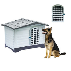 Luxury Pet Series Wholesale Plastic Waterproof Dog <strong>House</strong> Outdoor Indoor With Window - Product Image 6