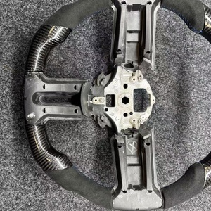 Pour Ford Mustang, volant en fibre de carbone, couvre-volant LCI, amélioration de la direction, accessoires auto - Product Image 3