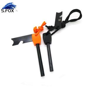 <span class=keywords><strong>Kit</strong></span> de tige d'allumage de feu en silex percé de magnésium de survie personnalisé allume-feu - Product Image 6