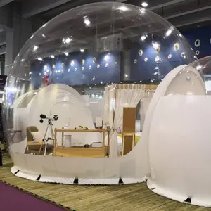 Galvanizli çelik yapı en iyi pvc geo dome igloo kubbe ev prefabrik kubbe şekilli monolitik ev