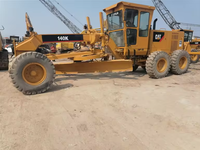 Niveleuse de moteur Cat 160H 160k peinture originale utilisée niveleuse de moteur Caterpillar 160h 16G 140K 120K