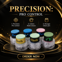Craie de billard professionnelle de qualité tournoi, haute friction, anti-erreur, avec logo personnalisé, pour joueurs professionnels
