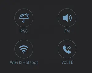 OEM ODM 2G 3G 4G sabit akülü 2.4 inç renk VoLTE çağrı WiFi Hotspot telefon masaüstü sabit SIM kart ile kablosuz telefon