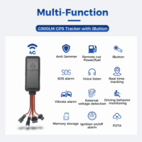 Rastreador GPS 4G para Vehículos y Motocicletas, Anti-Jammer, Rastreador GPS Ibutton, Tamaños Mini, J16, Rastreador 4G
