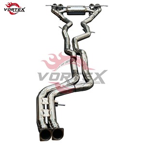 Escape Catback VORTEX SUS304 Valvetronic de Longitud Igual para BMW F87 M2C 3.0T N55 2014-2018, Puntas Cuádruples, Instalación Directa - Product Image 4