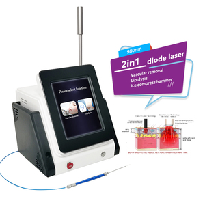 980nm 2 In1 <b>Physical</b> Therapy Lipolysis Device Vascular Removal Lipolysis Avoids Postoperative Rebound - Product Image 2