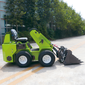 รถตักล้อยางขนาดเล็ก 4x4 ประสิทธิภาพสูงจากโรงงานจีน เครื่องยนต์เบนซิน ปั๊มมอเตอร์  ความจุบุ้งกี๋ 0.2 ลบ.ม. กำลัง 15.7 กิโลวัตต์ 1 ตัว - Product Image 5