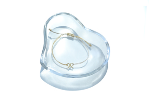 กำไลข้อมือรูปโบว์หลากสี ทอง 14K เพชร เครื่องประดับขายส่ง ผู้ผลิตเครื่องประดับชั้นดี กำไลข้อมือดีไซน์โบว์แบบกำหนดเอง รับผลิตแบบ OEM ODM - Product Image 3