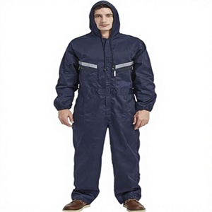 Overol de Seguridad de Algodón para Trabajo de Construcción, Uniforme Industrial Reflectante de una Pieza, Retardante de Fuego, Venta al Por Mayor - Product Image 6