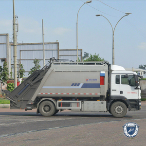 Camion à ordures compacteur électrique pur à émission zéro <span class=keywords><strong>KLF</strong></span> Sinotruk Sitrak de 15 mètres cubes - Product Image 4