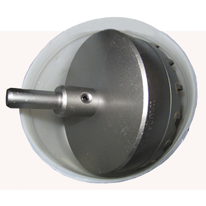 مثلث عرقوب الرمال انفجر الحفر من خلال نوع TCT التنغستن كربيد يميل حفرة المنشار مع مركز مثقاب الخشب لالفولاذ المقاوم للصدأ - Product Image 4