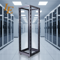 Rack de serveur 4 poteaux, rack ouvert, rack au sol, structure ouverte avec vis et écrous
